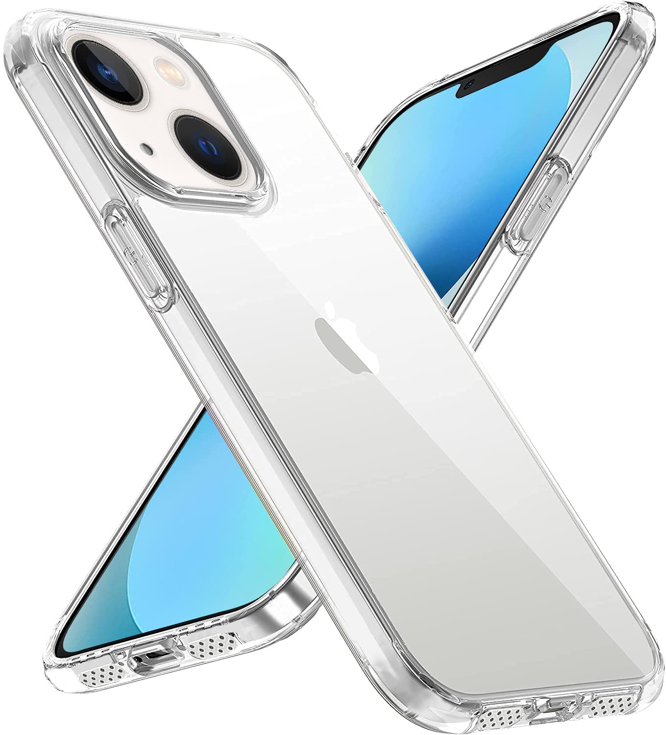 ENT iPhone 13 Back Cover case, Transparent Cove