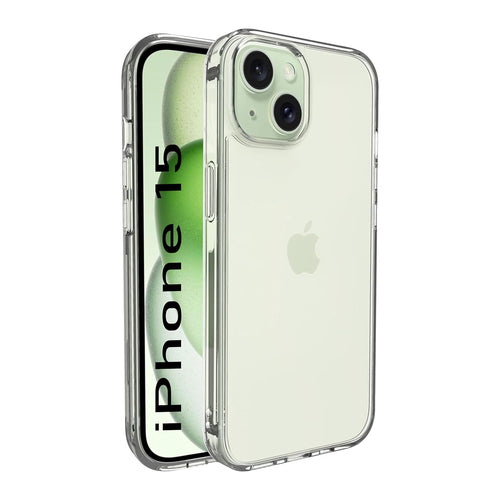 ENT Clear Back Cover for iPhone 15, Transparent Case,iPhone 15 Back Cover