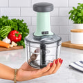 800ML Manually Handy Chopper Mixer Cut For Vegetable, Onion, Salad, Tomato Crush Chopper