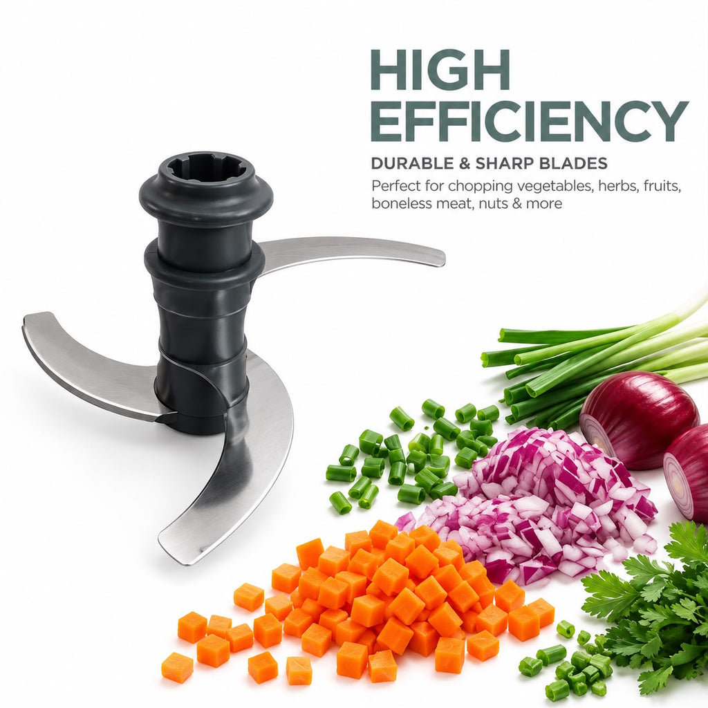 800ML Manually Handy Chopper Mixer Cut For Vegetable, Onion, Salad, Tomato Crush Chopper