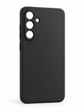 ENT Silicone Black Back Cover for Samsung Galaxy A16 with Matte Finish